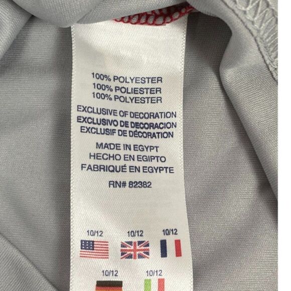 Champions SL Red and Gray Athletic Shirt 10/12 - Picture 3 of 4